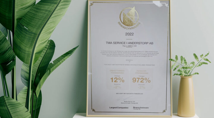 branschvinnare diplom